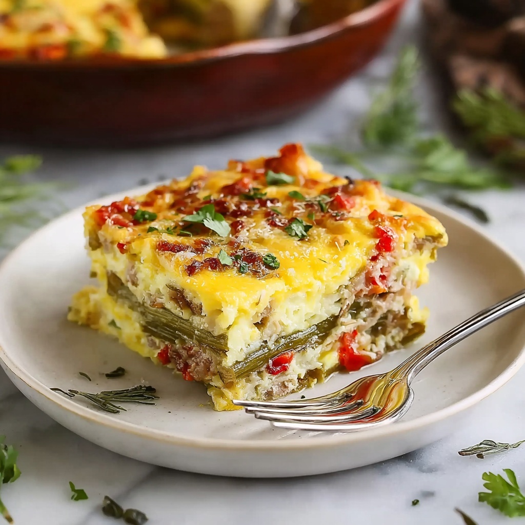 Overnight Slow Cooker Breakfast Casserole Recipe - Recipe Image