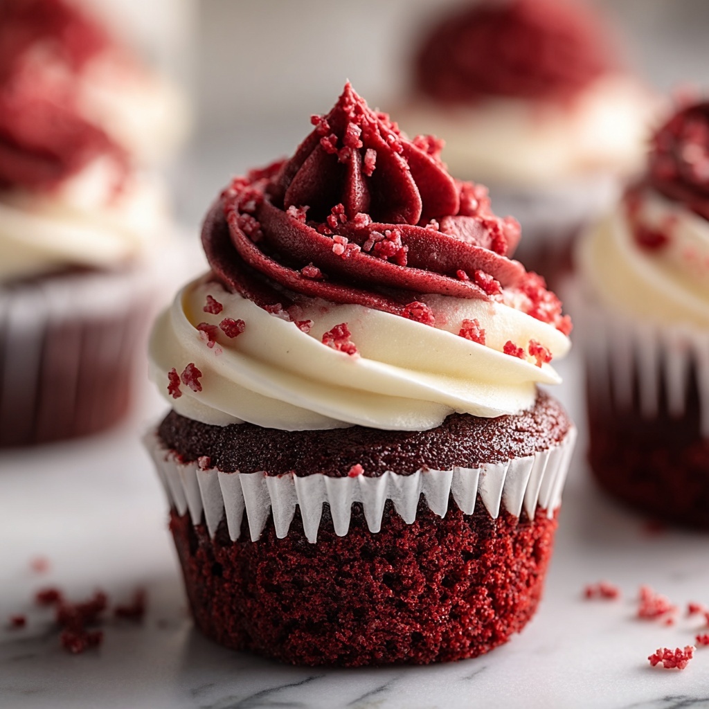 Irresistible Red Velvet Cupcakes Recipe - Recipe Image