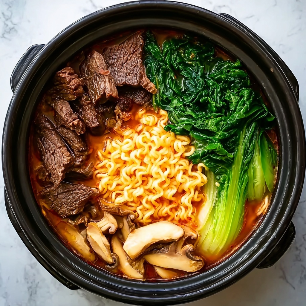 Slow Cooker Curry Ramen with Beef Recipe - Recipe Image