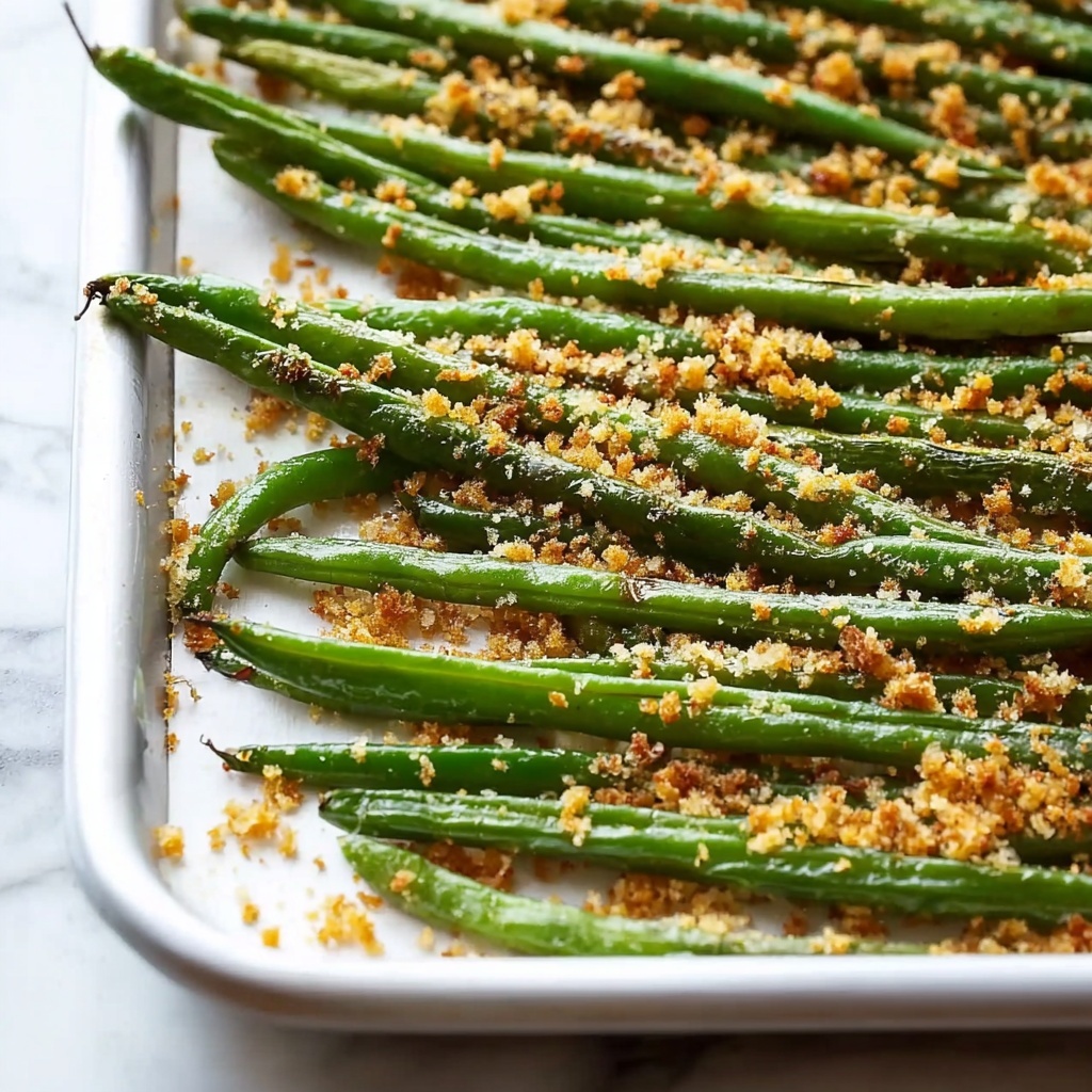 Roasted Parmesan Green Beans Recipe - Recipe Image