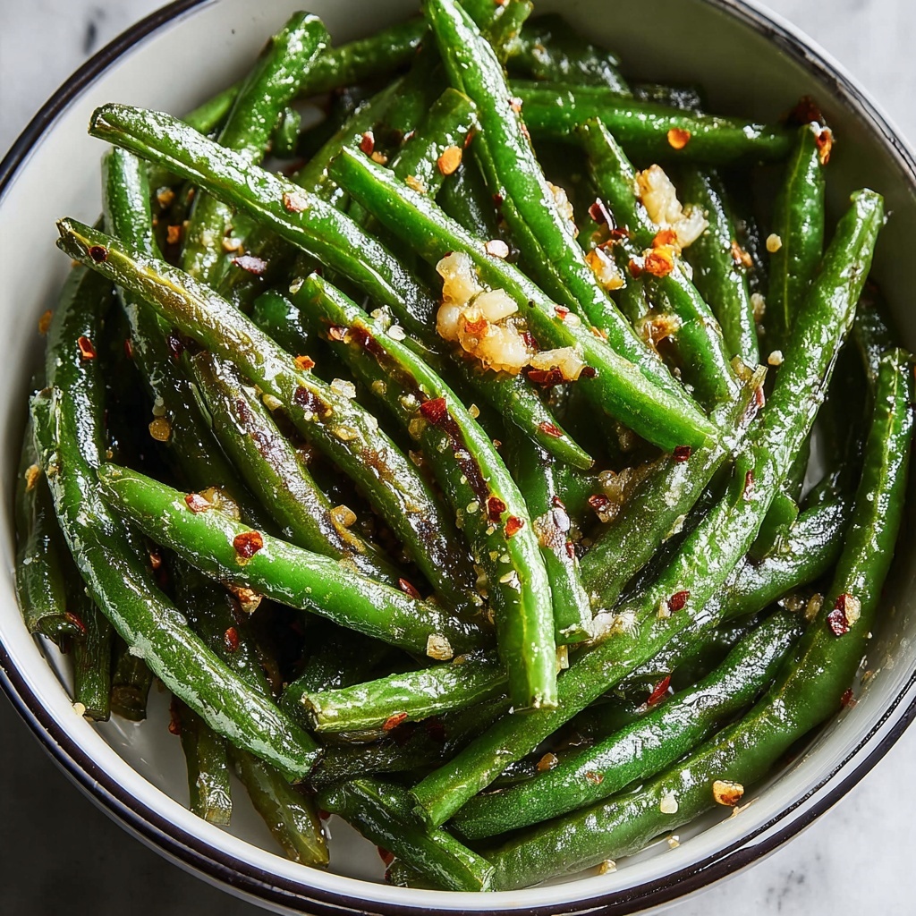 Oven Roasted Green Beans Recipe - Recipe Image