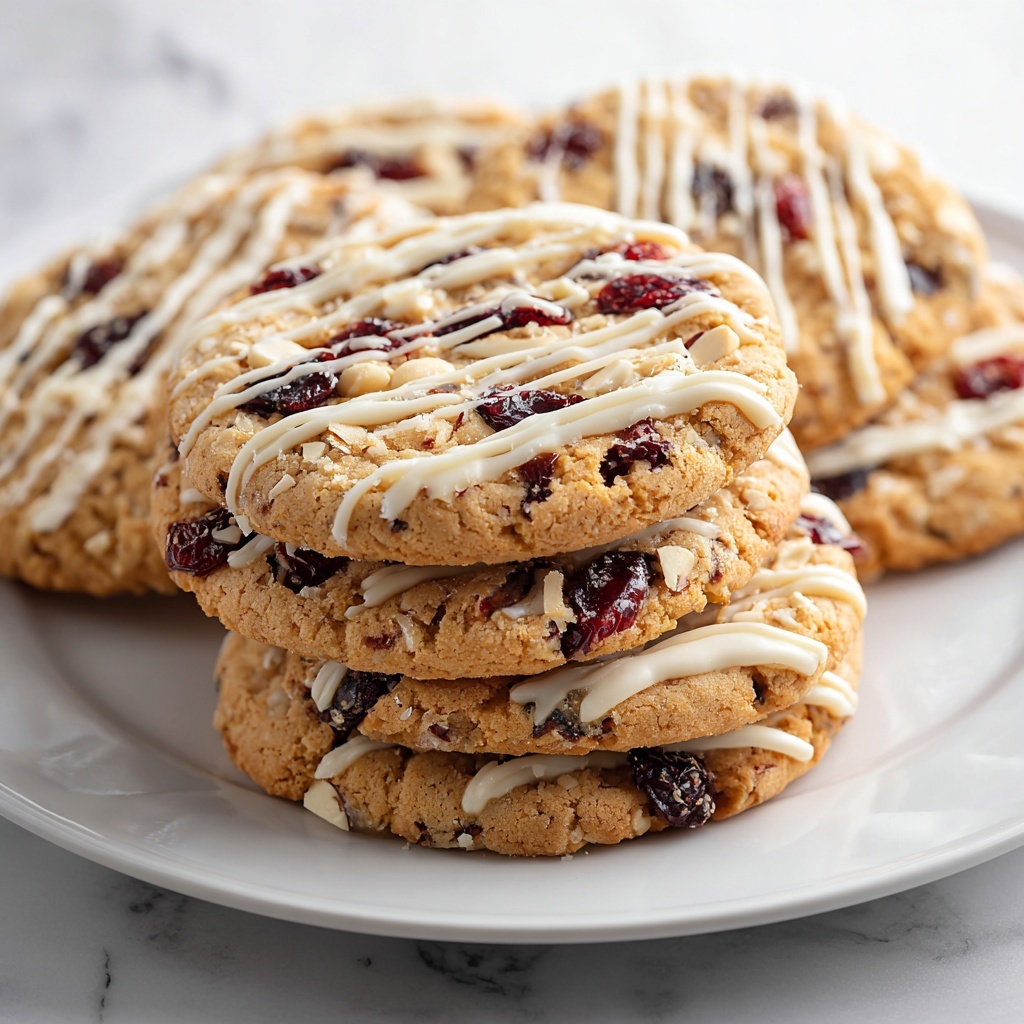 White Chocolate Cranberry Orange Cookies Recipe - Recipe Image