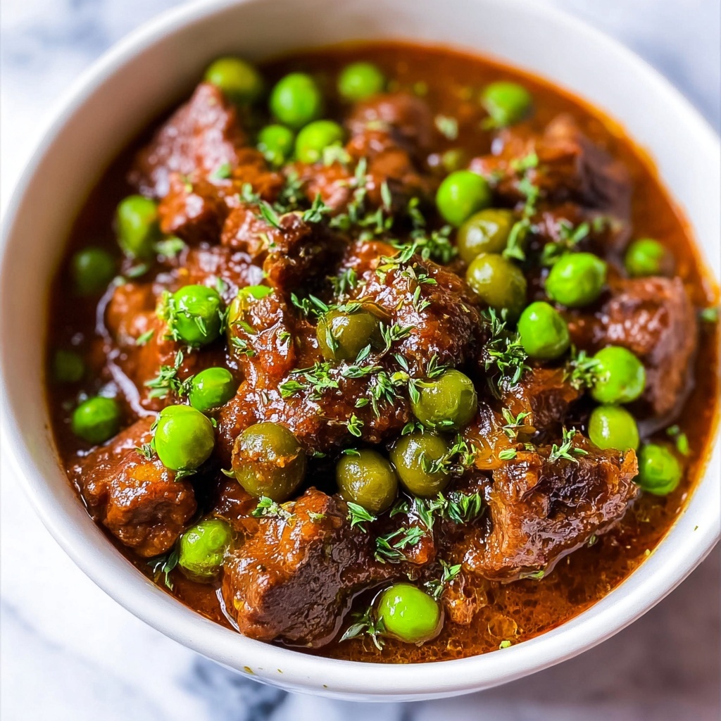 Beef and Pea Stew Recipe - Recipe Image