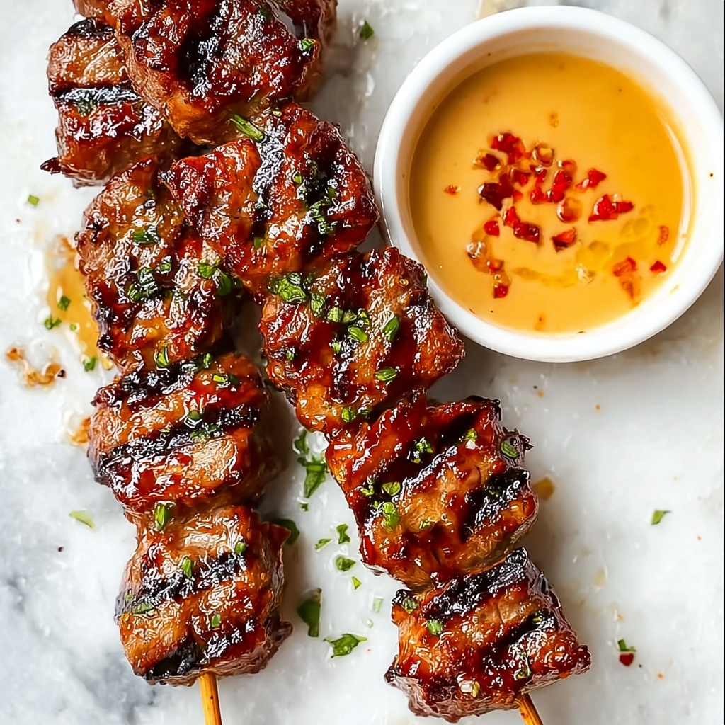 Bang Bang Chicken Skewers Recipe - Recipe Image