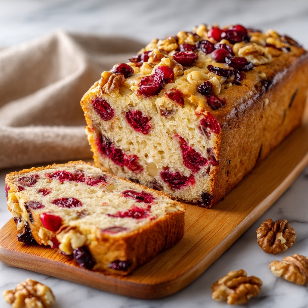 Cranberry Walnut Bread Recipe - Recipe Image