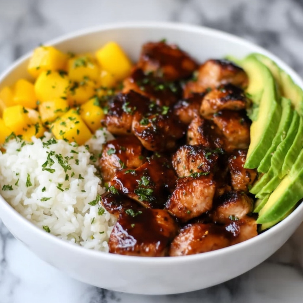Hot Honey Chicken Bowls: Sweet, Spicy & Ready to Rock Your Dinner Recipe - Recipe Image