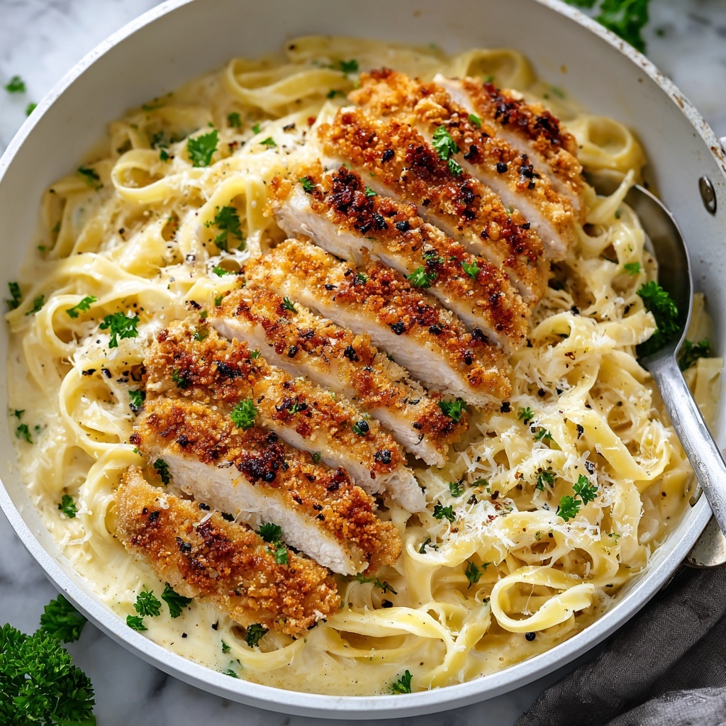 Chicken Fettuccine Alfredo Recipe - Recipe Image