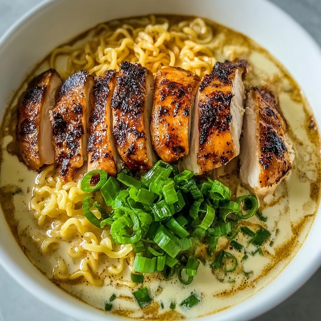 Fiery Chicken Ramen Recipe - Recipe Image