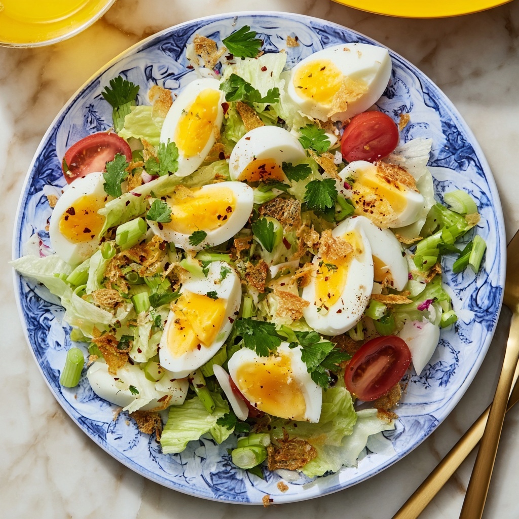 Crispy Egg Salad Recipe - Recipe Image