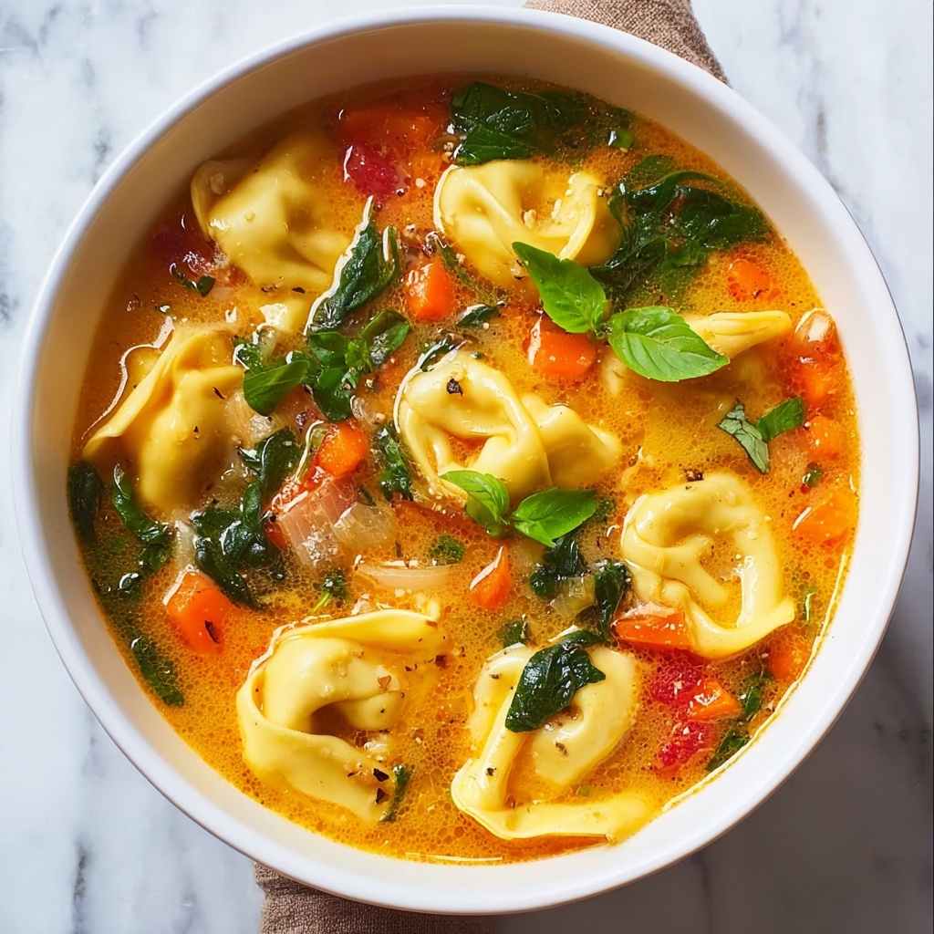Veggie-Loaded Tortellini Soup Recipe - Recipe Image