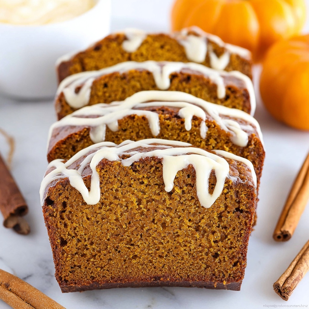 Cream Cheese-Filled Pumpkin Bread Recipe - Recipe Image