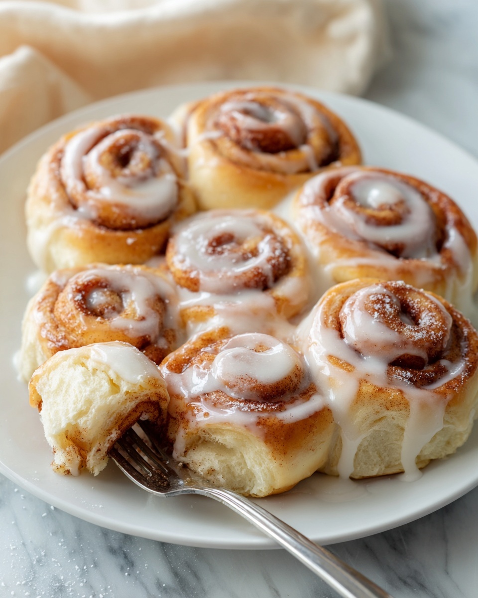 Fat-Free Greek Yogurt Cinnamon Rolls Recipe - Recipe Image
