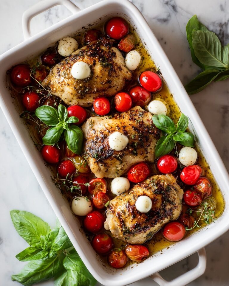 Chicken Caprese Skillet Recipe