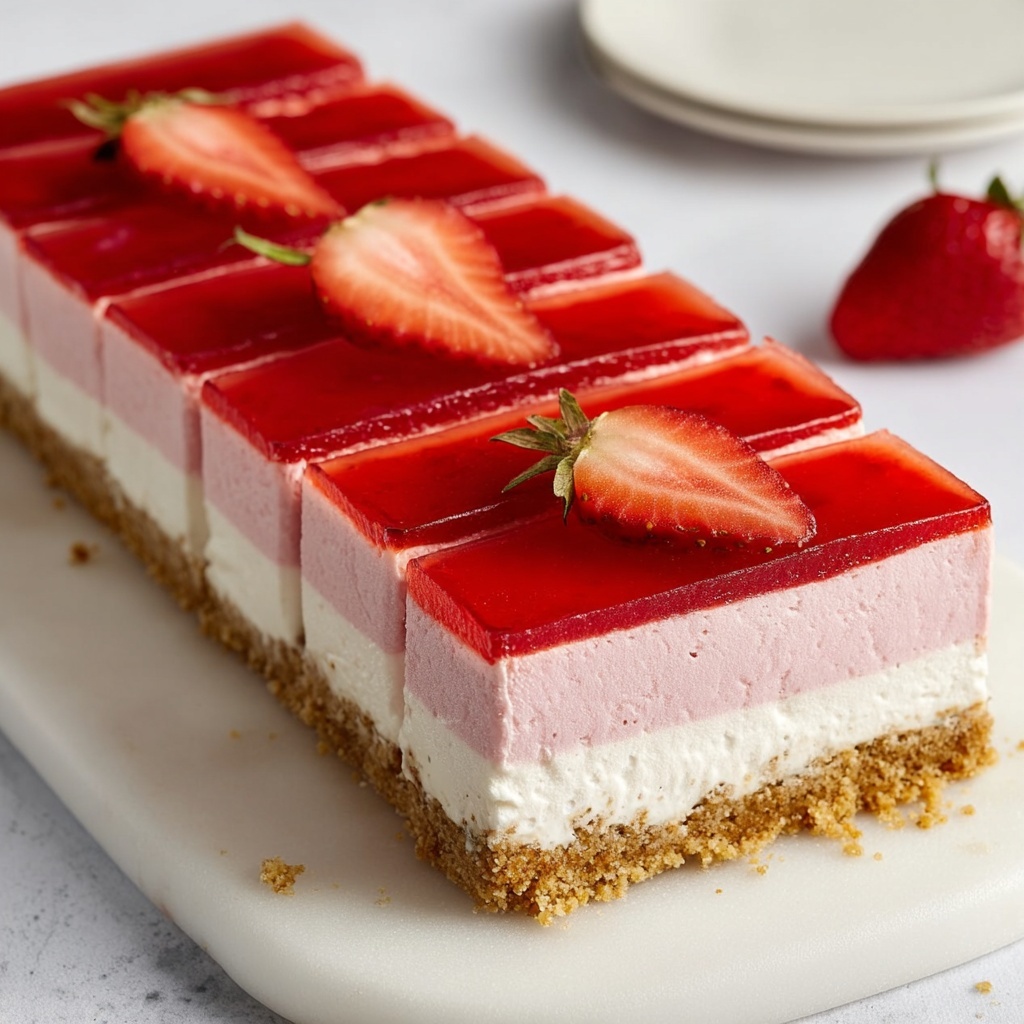 Easy Vegan Strawberry Cheesecake Recipe - Recipe Image