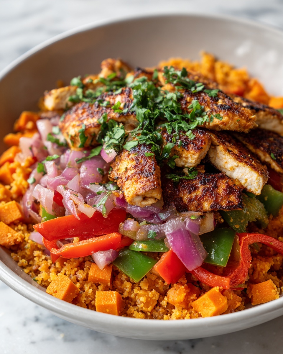 Chicken and Sweet Potato Skillet Recipe - Recipe Image