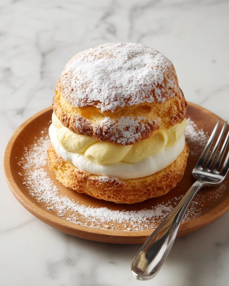 Puff Pastry Vanilla Custard Cream Squares Recipe