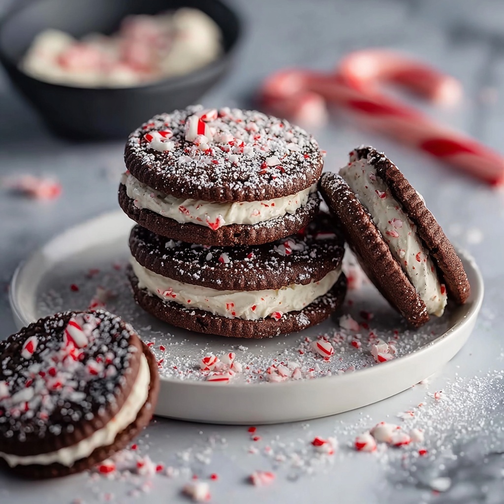 Peppermint Hot Chocolate Cookies Recipe - Recipe Image