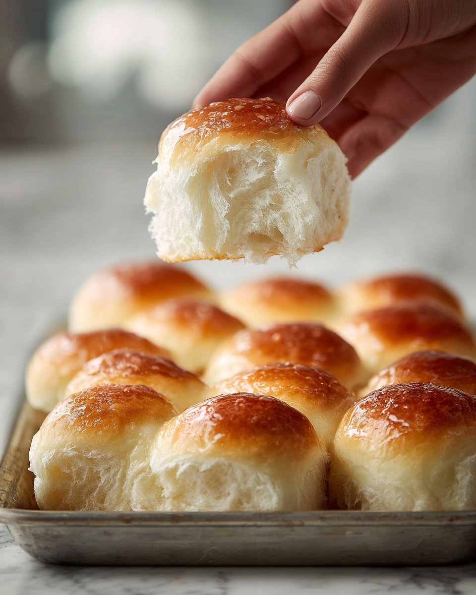 Soft and Buttery Homemade Rolls Recipe - Recipe Image