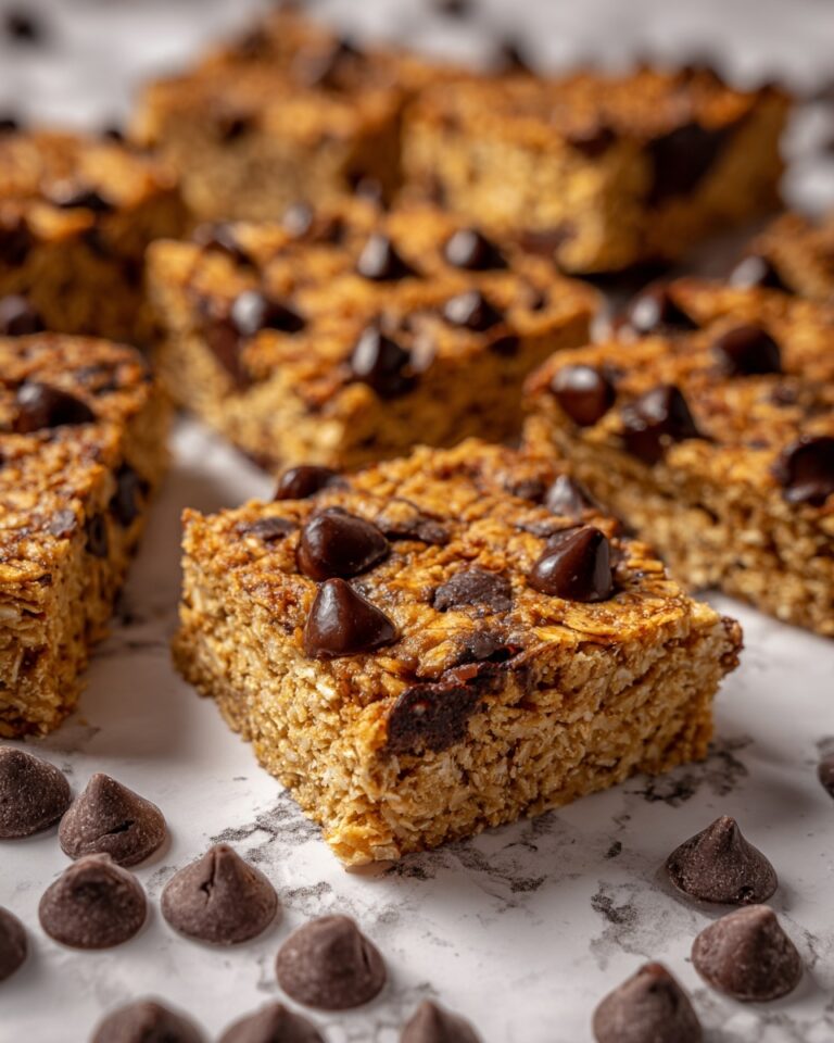 Oatmeal Chocolate Chip Bars Recipe
