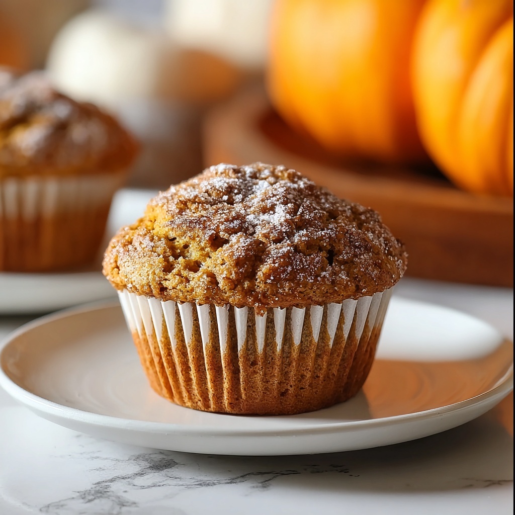 Healthy Pumpkin Muffins Recipe - Recipe Image