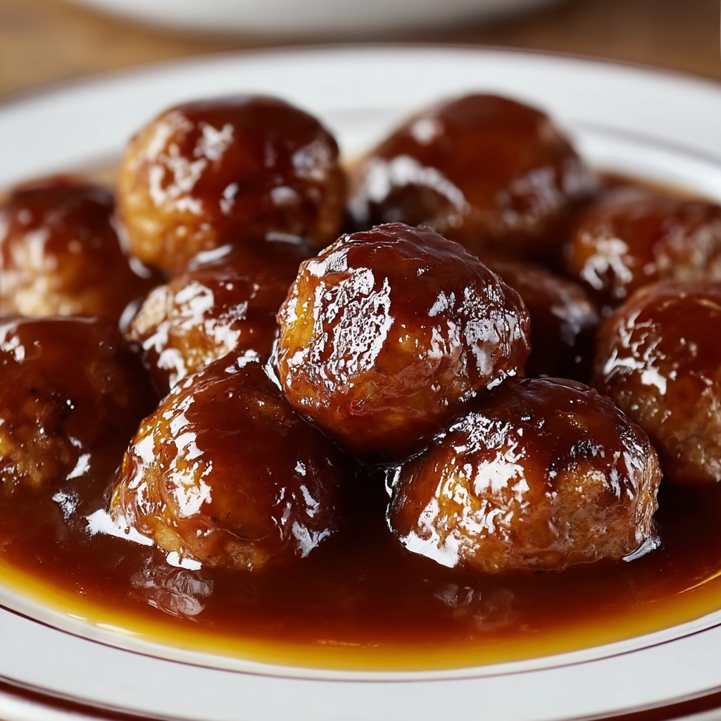 Creamy Slow Cooker Salisbury Steak Meatballs Recipe - Recipe Image