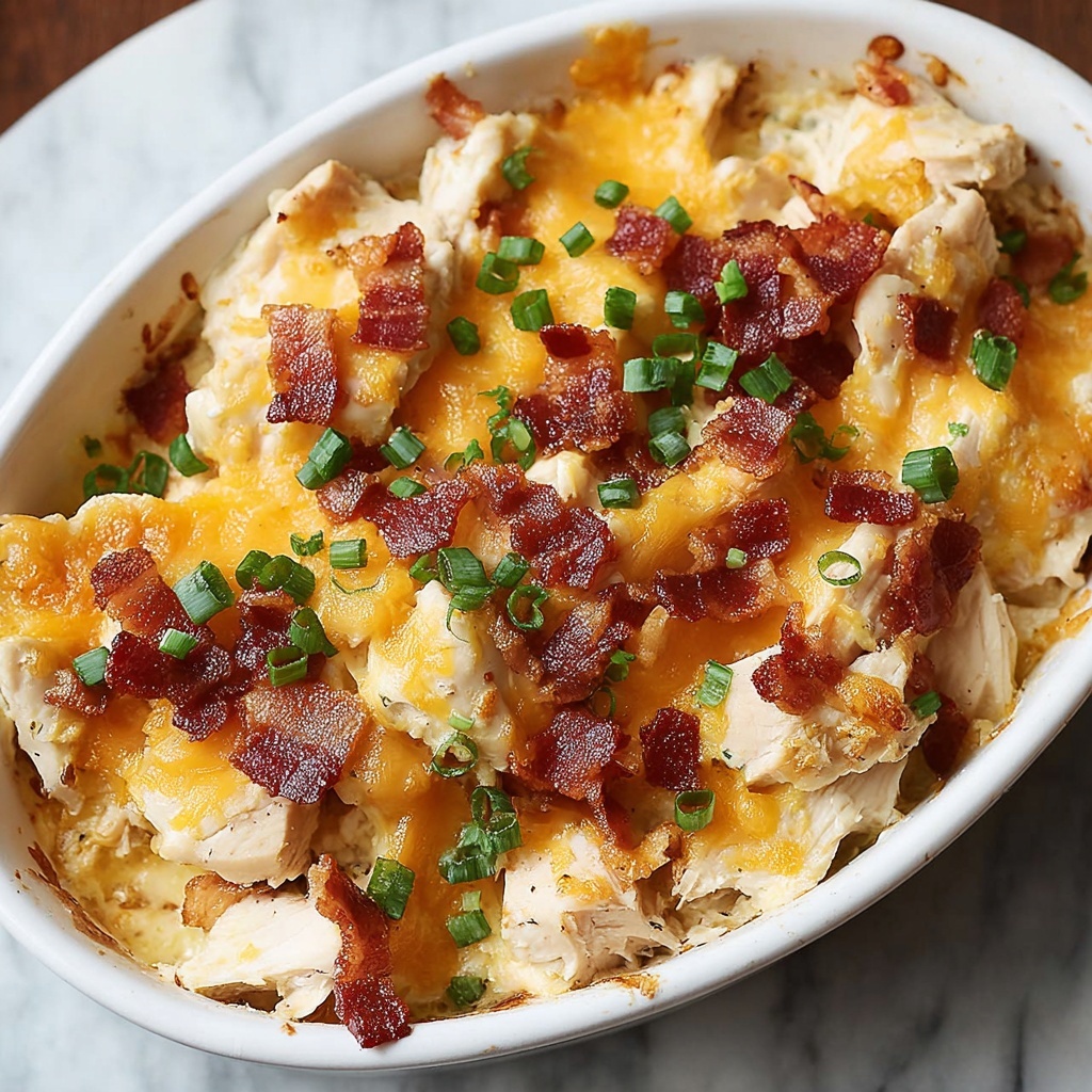 Easy Low Carb Chicken Casserole Recipe - Recipe Image