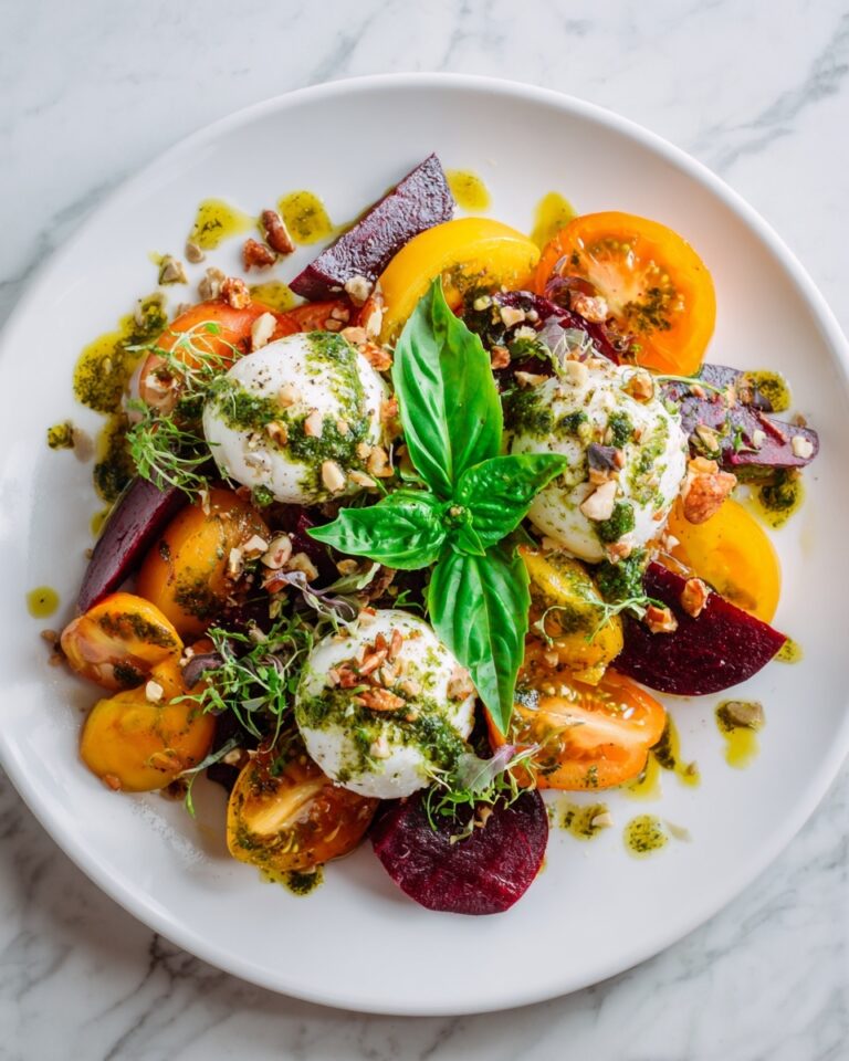 Easy Roasted Beet and Burrata Salad Recipe