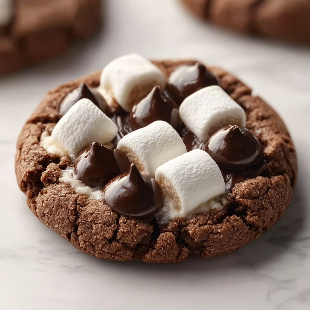 Chocolate Marshmallow Bliss Cookies That Will Steal Your Heart Recipe - Recipe Image