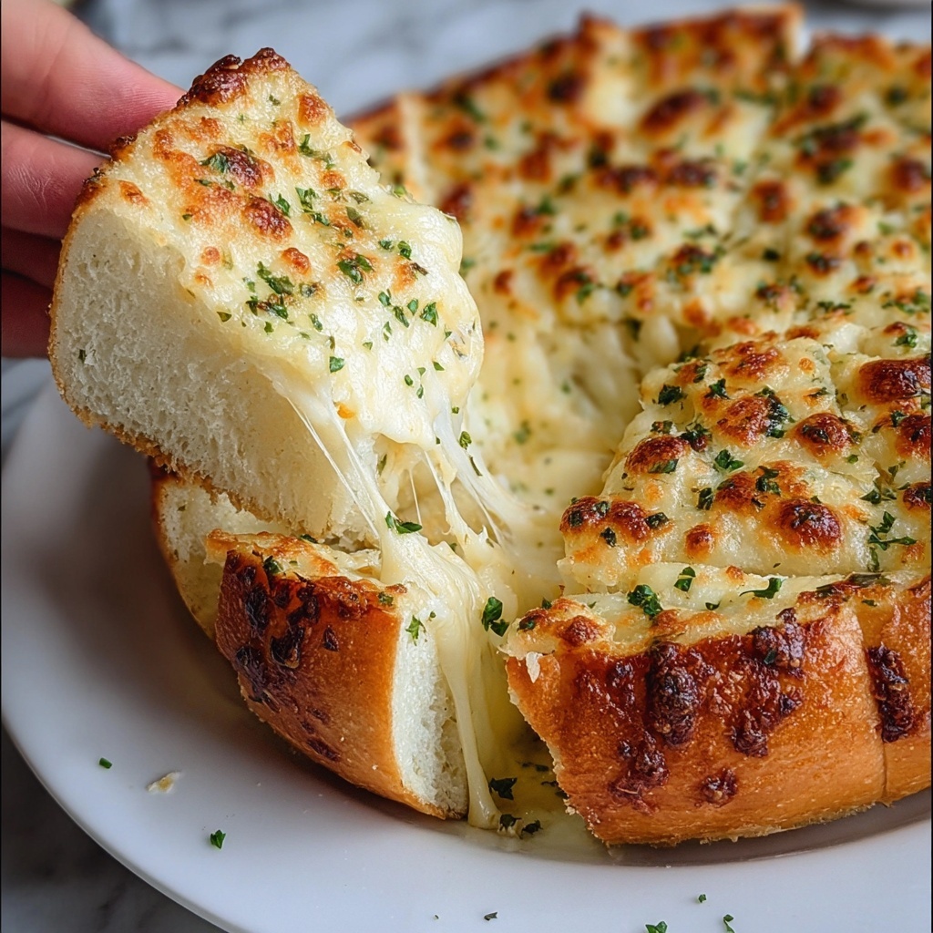 Baked Garlic Bread Dip Recipe - Recipe Image