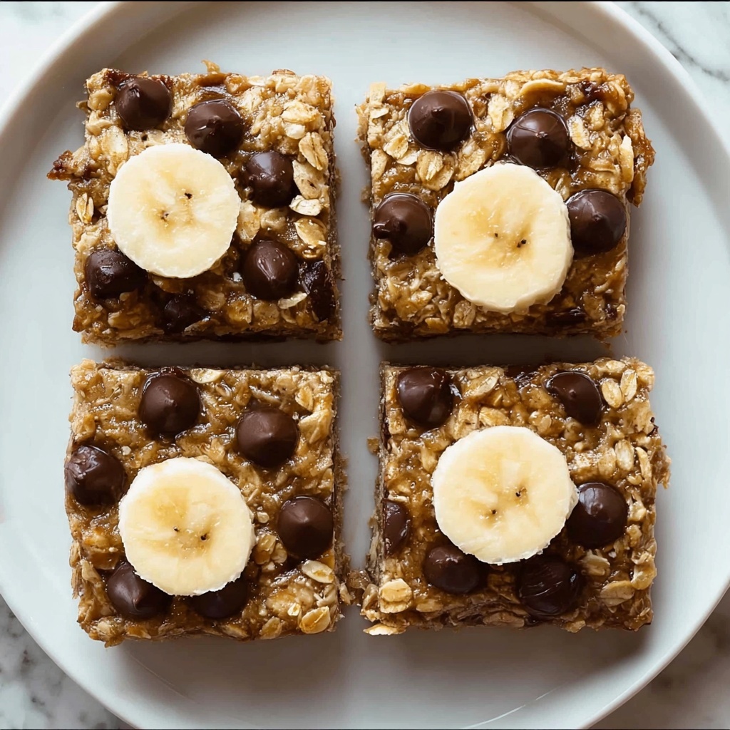 Banana Oatmeal Bars Recipe - Recipe Image