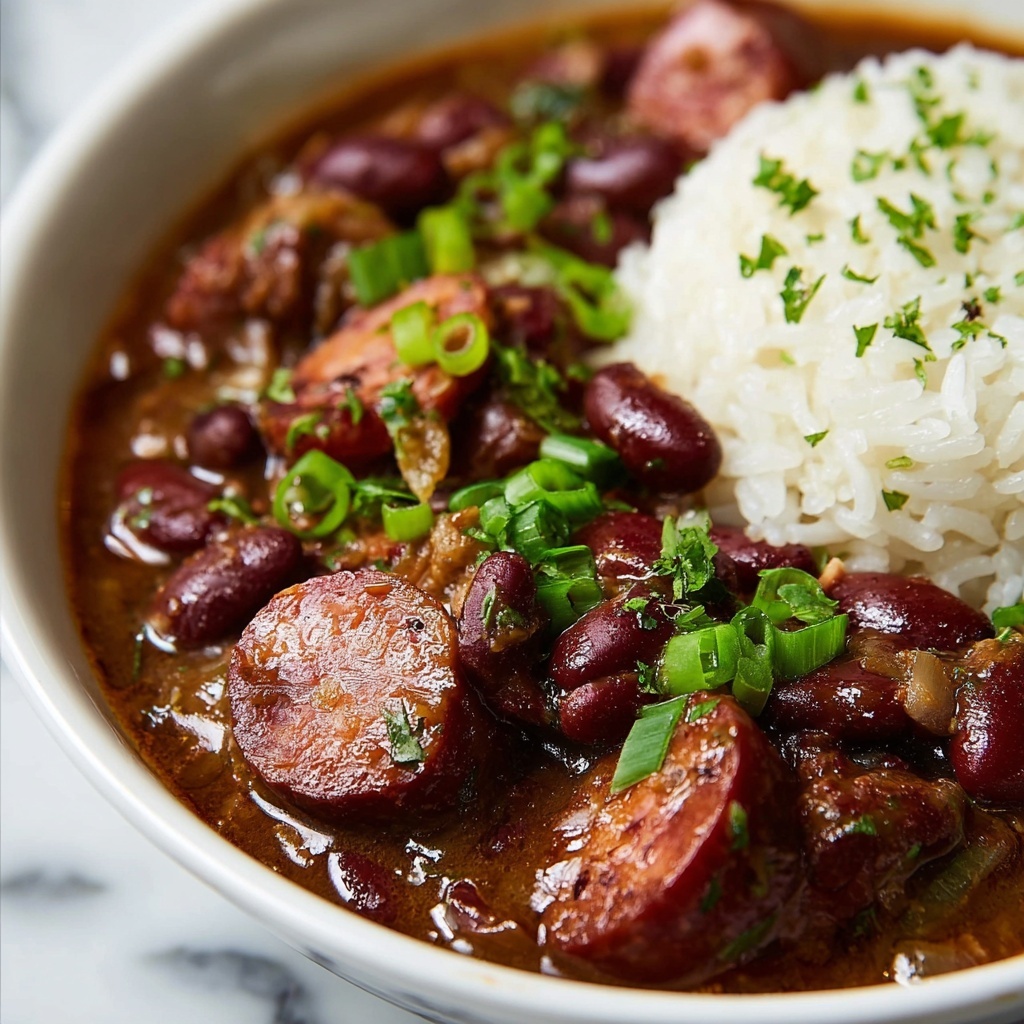 Authentic Cajun Red Beans and Rice Recipe - Recipe Image