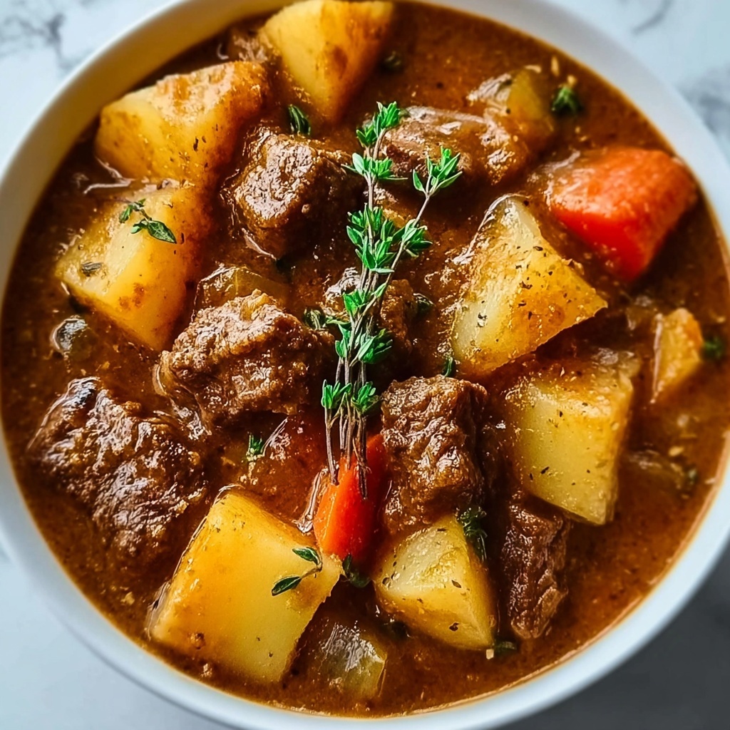 Hearty Irish Stew: A Delicious Hug in a Bowl Recipe - Recipe Image
