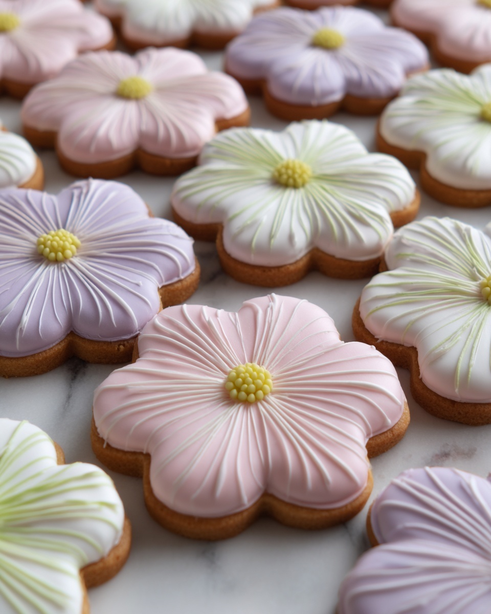 Flower Cookies Recipe - Recipe Image