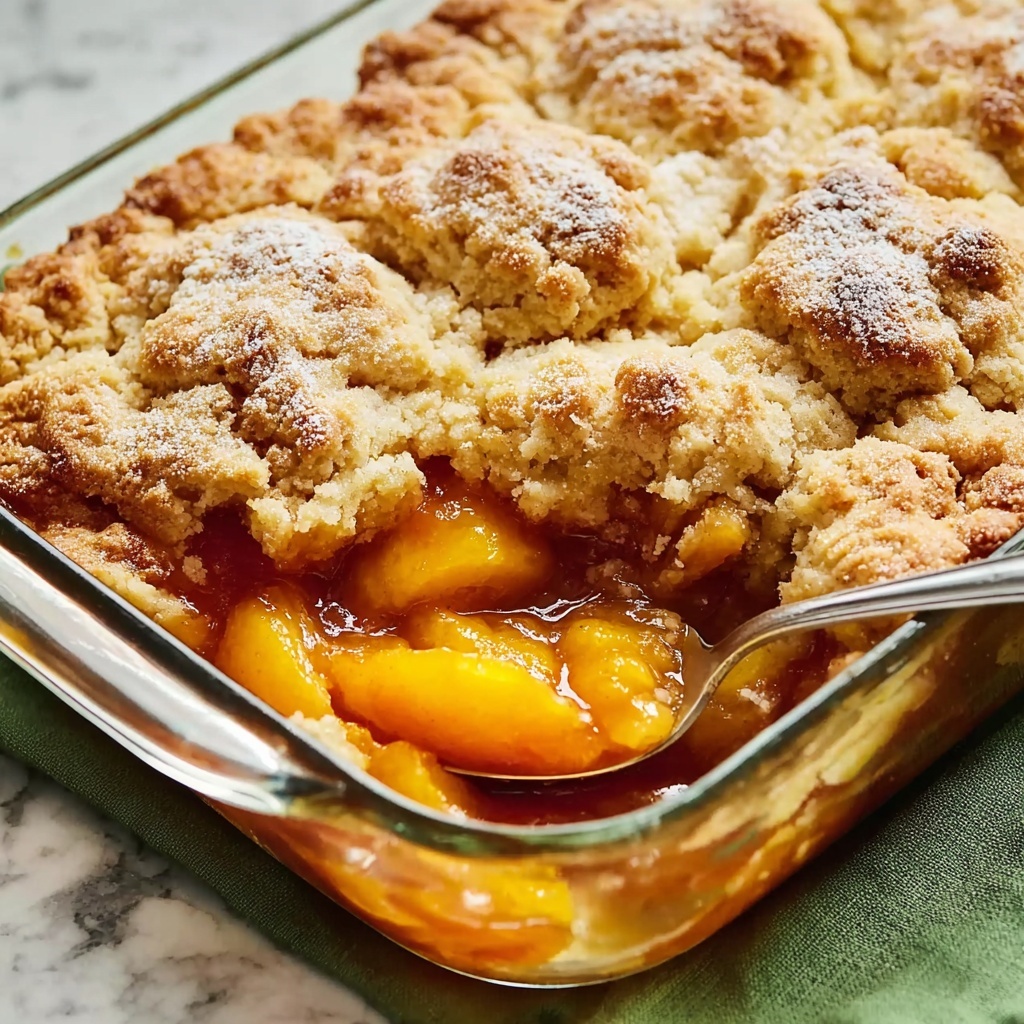 Fresh Peach Cobbler Recipe - Recipe Image