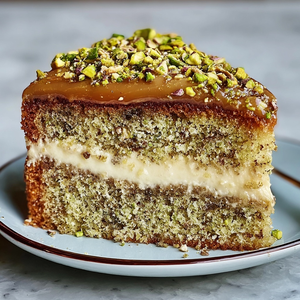 Pistachio Coffee Cake Recipe - Recipe Image