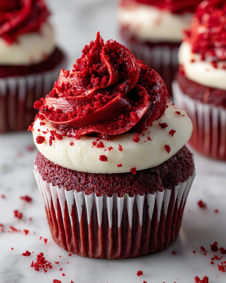 Irresistible Red Velvet Cupcakes Recipe - Recipe Image