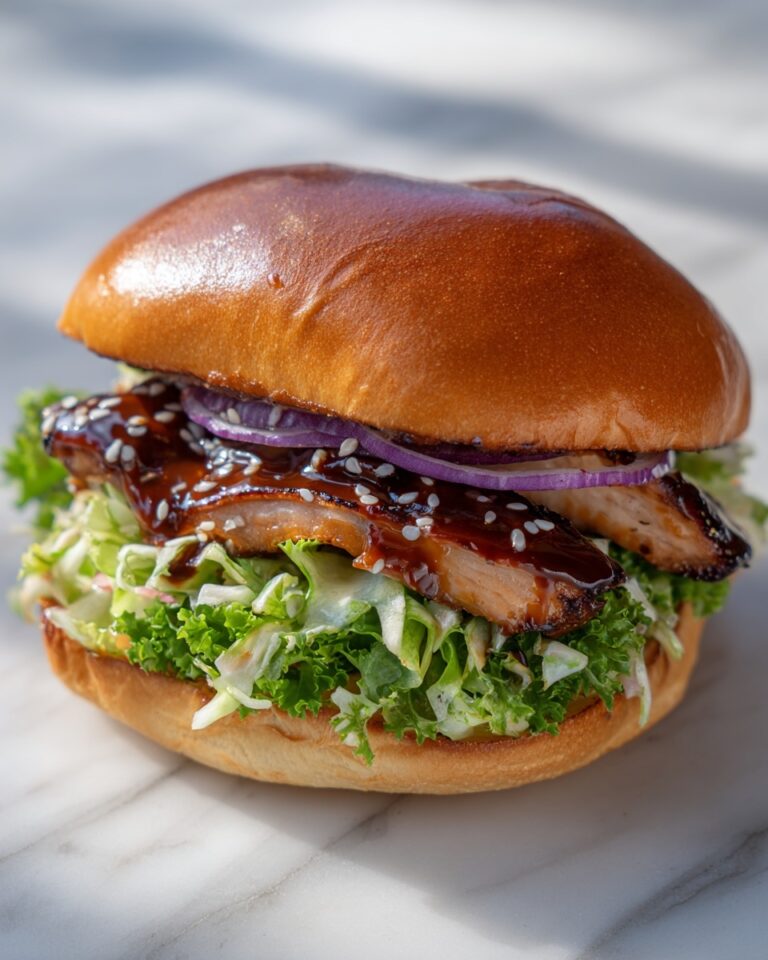 Teriyaki Chicken Burger Recipe