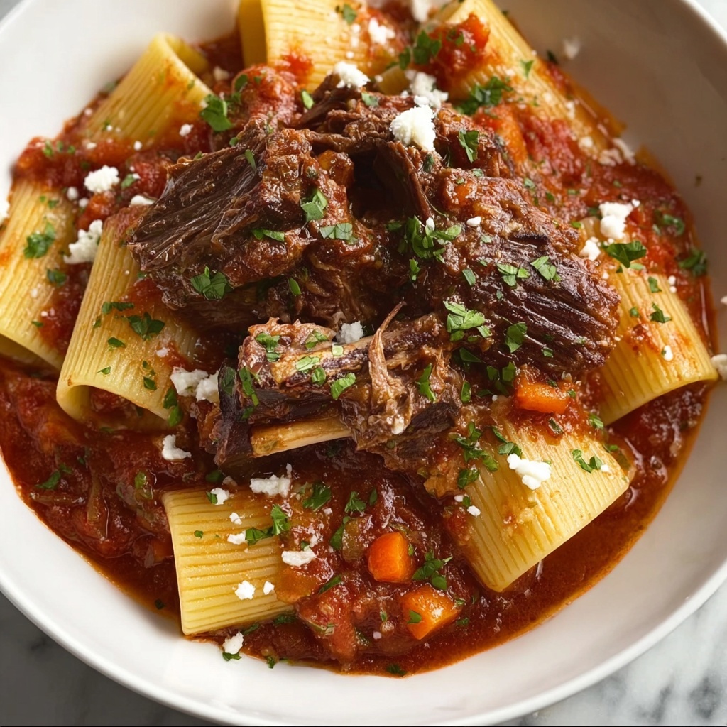 Slow Cooker Short Rib Ragu Recipe - Recipe Image