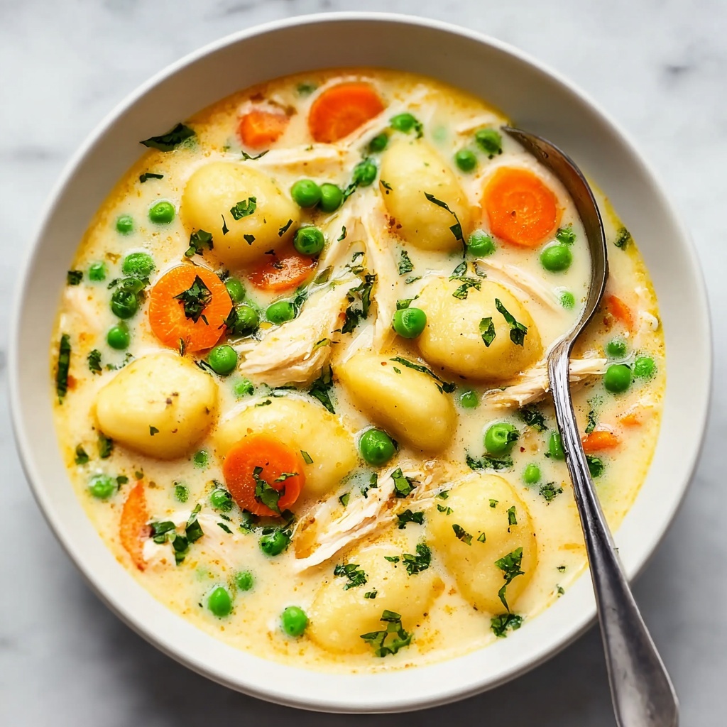 Chicken Pot Pie Gnocchi Recipe - Recipe Image