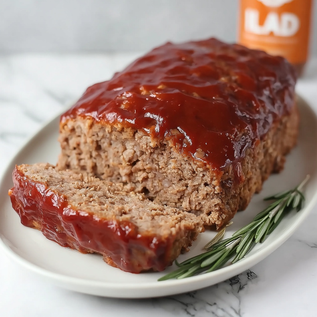 Classic Homemade Meatloaf Recipe - Recipe Image