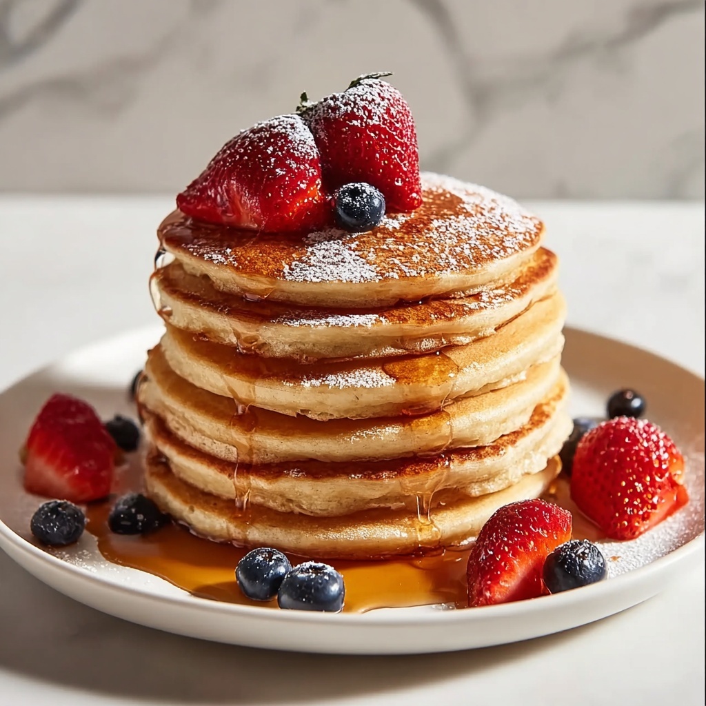 Fluffy Whole-Grain Pancakes Recipe - Recipe Image
