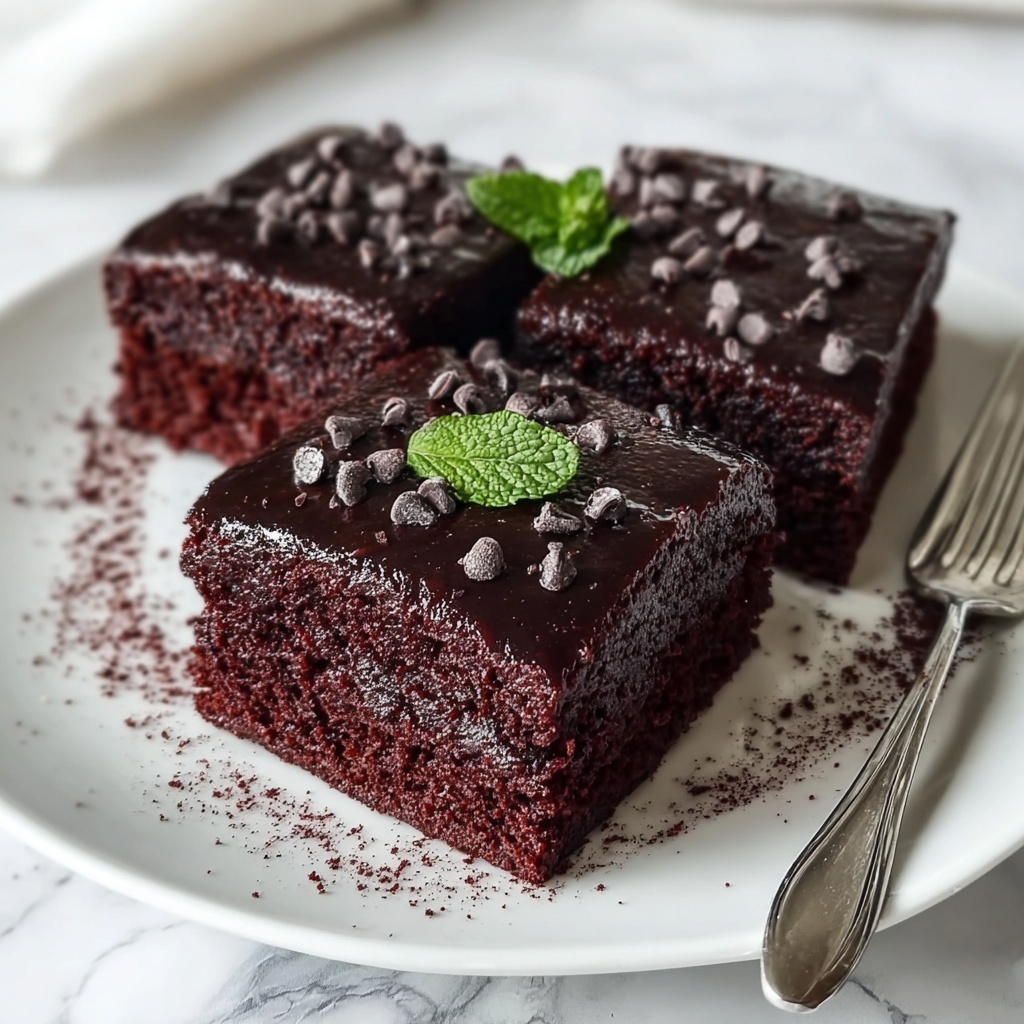 Flourless Beet Brownies Recipe - Recipe Image