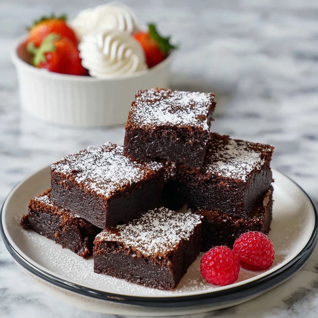 Mochi Brownies Recipe - Recipe Image
