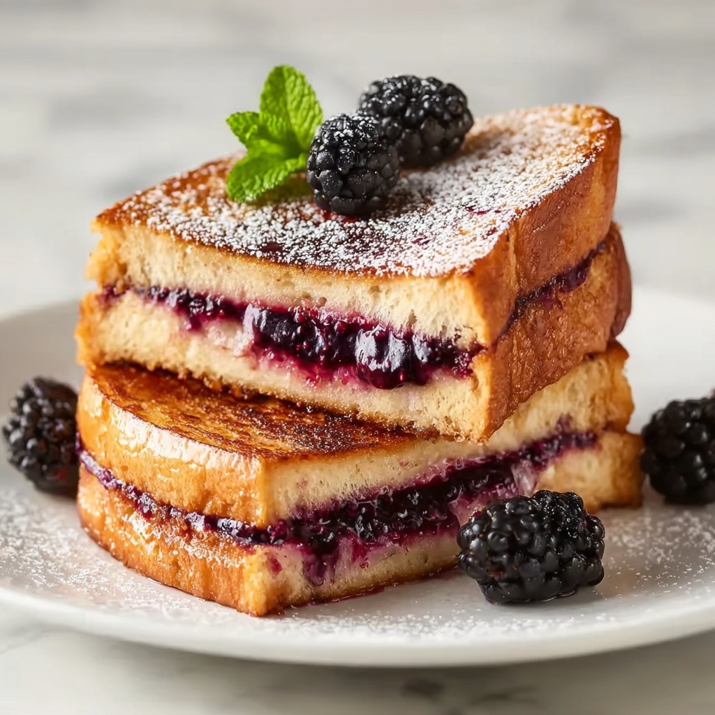 Blackberry-Stuffed French Toast Recipe - Recipe Image