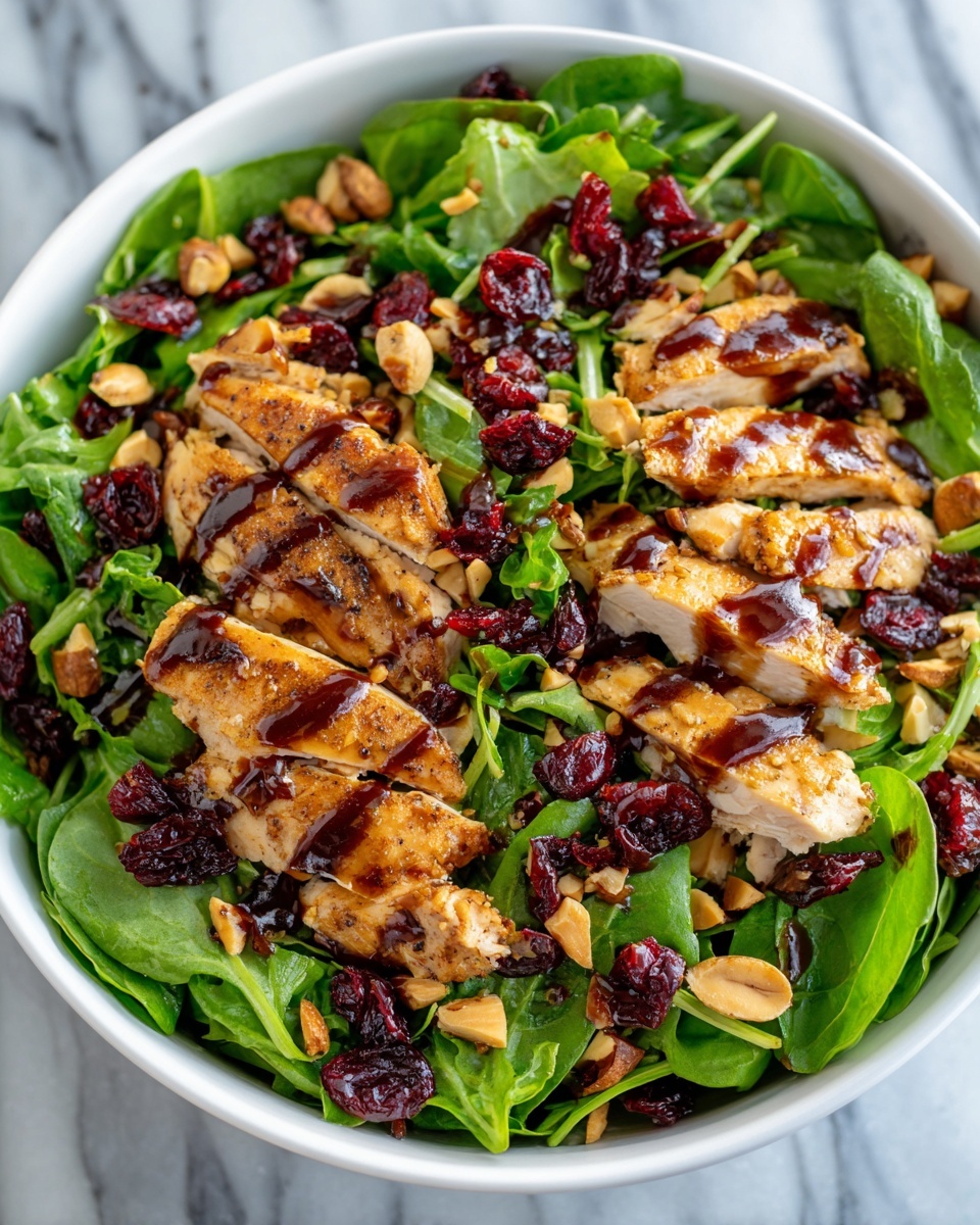 Asian Chicken Cranberry Salad Recipe - Recipe Image