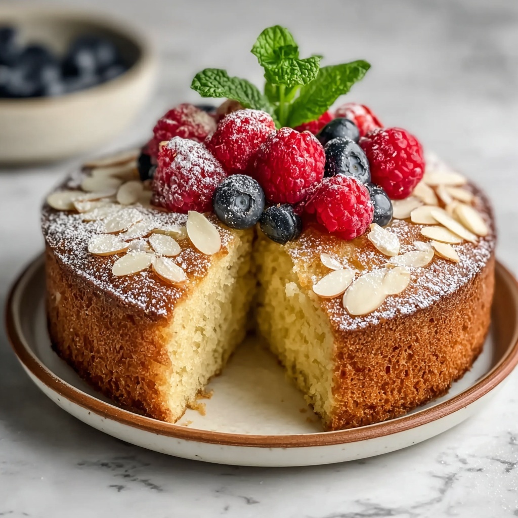 Keto French Butter Cake Recipe - Recipe Image