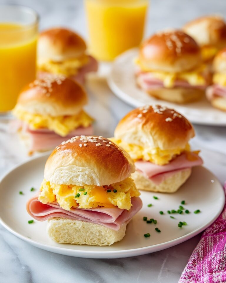 Easy Breakfast Sliders – A Delicious Morning Delight Recipe