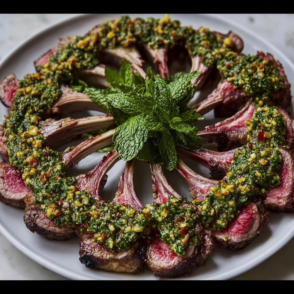 Savor Delight: Lamb with Mint and Pistachio Gremolata Recipe - Recipe Image