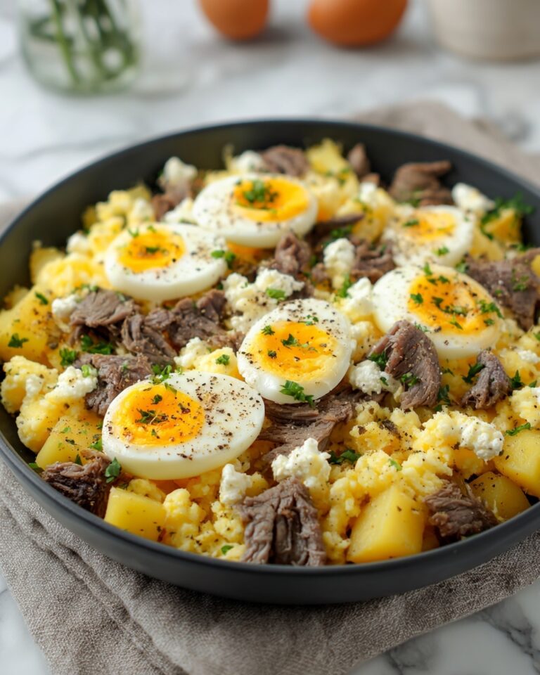 Delicious Potato Egg Scramble Recipe