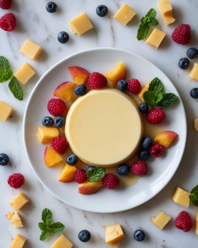 Vanilla Pudding with Fresh Fruit Recipe